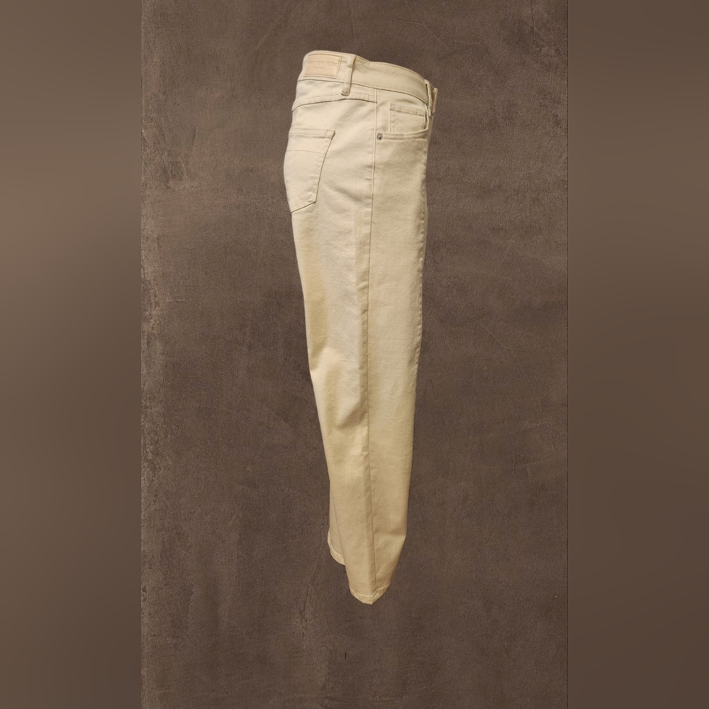Marc New York Beige High Rise Wide Leg Jeans NWT Size 4 (A1) - Picture 2 of 11